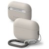 Silikonowe Etui do AirPods Pro 3 Ringke Silicone Stone Case Kamienny Szary